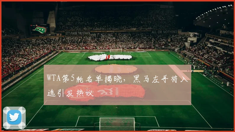 WTA第5轮名单揭晓，黑马左手将入选引发热议